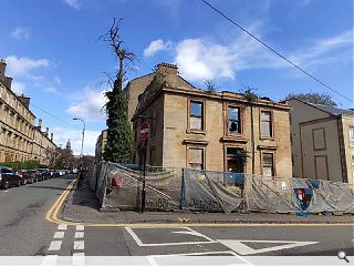 Emergency demolition to stabilise a B-listed Glasgow villa