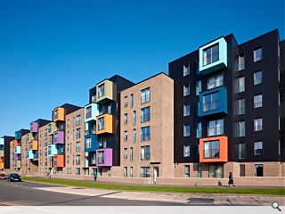 Golspie Street housing officially unveiled