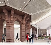 The entrance experience will be transformed by a new all weather foyer