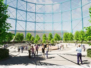 Gas holder park to round off Granton Waterfront