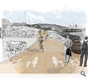 An island boardwalk will maximise coastal assets