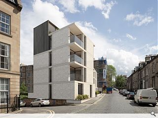 11 ‘vertical’ apartments earmarked for historic Edinburgh square 