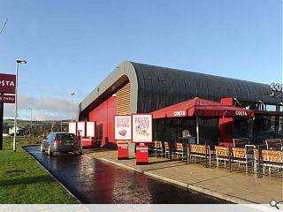 Drive-thru Costa Coffee opens at Lomondgate