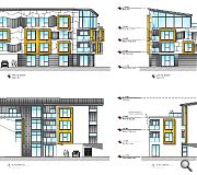 The flats would front an important arterial route into Edinburgh