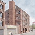 A brick lift tower to elevate a Barras pipe factory A brick lift tower to elevate a Barras pipe factory