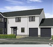 A range of two to six bedroom housetypes are offered