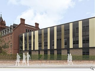 Redevelopment work commences at B-listed Dumfries College