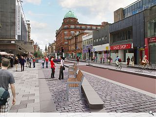 Buses and pedestrians benefit from proposed Argyle Street East works