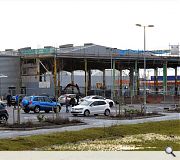 Construction work has already begun at the out of town retail park