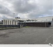 The former sports hall is identified for possible redevelopment