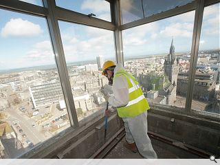 Demolition commences on Aberdeen’s St Nicholas House