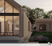 Glazed additions will open up hillside views