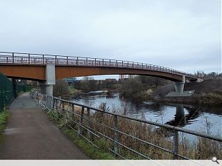 Cuningar bridge opens to pedestrians and cyclists