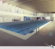 A 24,200ft2 swimming pool and leisure centre is deemed to be the best use of the site