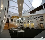 A new learning plaza takes the place of a disused courtyard