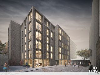 Stirling student residences break ground