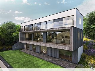 DTA reach out to planners with cantilevered Bothwell home