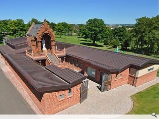 Kalzip’s copper reprise for Burns Monument Centre