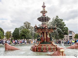 Paisley’s renovated Grand Fountain picks up conservation award