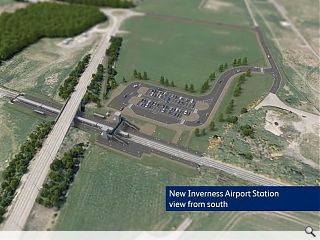 Inverness Airport Station back on the cards