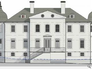 Small hotel plan to rescue an at-risk classical mansion 