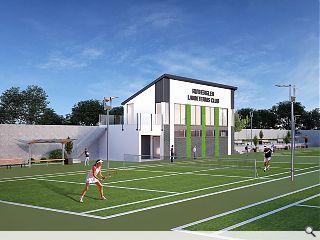 Rutherglen Tennis Club courts players with new clubhouse