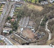 Remaining mill structures have been demolished following a fire