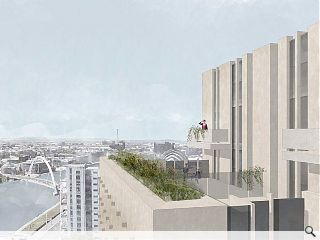 ‘Living machine’ tabled for Glasgow waterfront