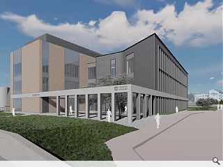 University of Dundee life sciences hub trailed