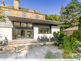 Eskbank extension folds contemporary living behind Victorian walls