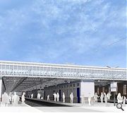 Existing steelwork will be strengthened and the station repainted as part of the overhaul