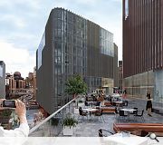 The project aims to knit the disjointed Exchange District into the wider fabric of the city