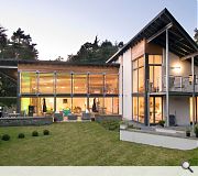 The Blairgowrie retreat has been designed to sit in harmony with surrounding woodland