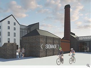 Radical surgery to transform a Borders mill into a mountain bike hub