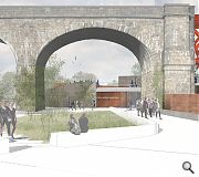 Visitors will be able to access the centre direct from Dalmeny Station via a new timber footbridge