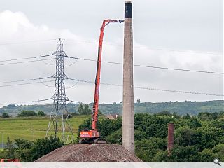 Paisley chemical plant flattened for 500 homes