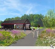 A community pavilion will be the subject of a follow-up planning application