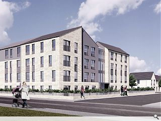 Kirkintilloch affordable homes move on-site