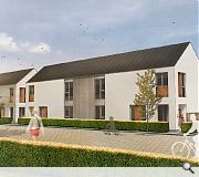 The contemporary homes will be available in a range of sizes to meet local needs