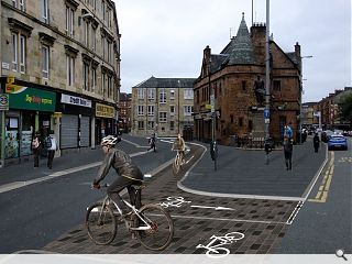 Govan streetscape improvements get underway