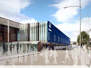 Hampden Park North Stand concourse works progress