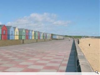 Beach huts stage a comeback