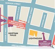 Pedestrians will be able to walk direct from Central Station to Buchanan Street via The Lighthouse