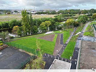 Parkland push revitalises brownfield land in Dalmarnock 