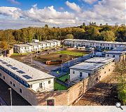 The walled garden, stables and a former ice house are all that remain of the former mansion