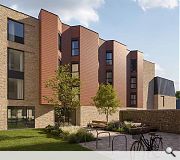 Lower scale accommodation will extend to the backlands, framing a new courtyard