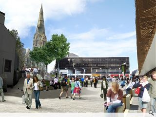 Irvine public realm works commence