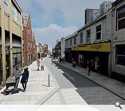 It is estimated that traffic levels on the High Street can be reduced by 75%