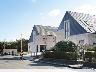 'Staggered villas' offer canalside living in Kirkintilloch