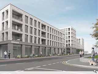 Leith housing drive continues with 285 apartment plan